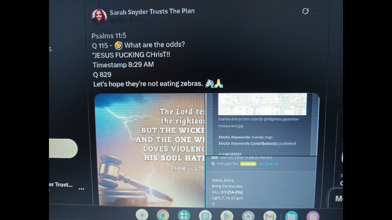 Q 115 Goes To Psalms 11:5 | "CHrisT" - He Is Risen?