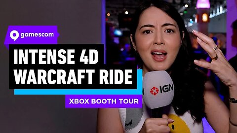 Crazy Warcraft 4D Experience & More at the Xbox Gamescom Booth _ gamescom 2024