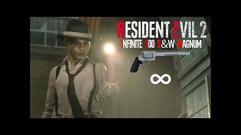 Resident Evil 2 Remake - Infinite 500 S&W Magnum with Claire in Hardcore Full Gameplay