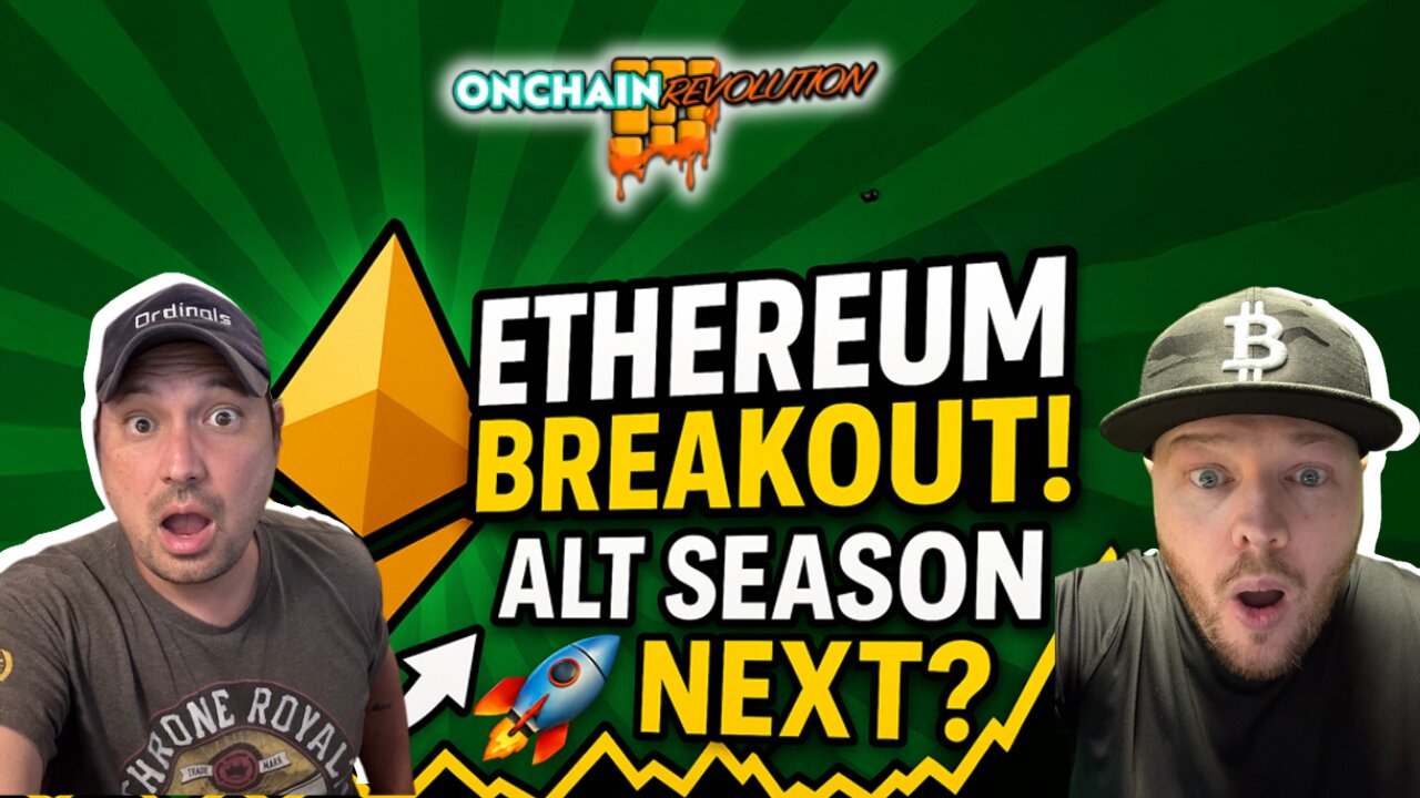 They Blew ETH’s Floodgates Wide Open - Alt Season Is About to Explode! 🚀💥