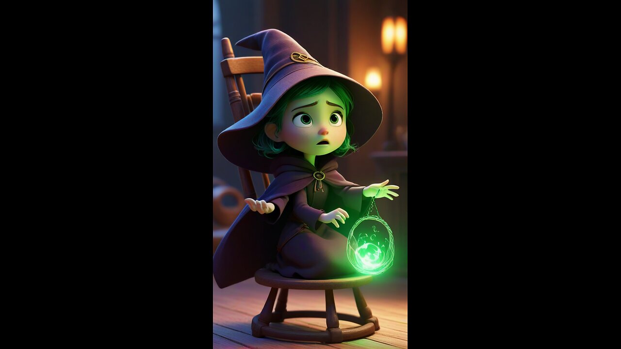 Heart Touching Short 😢 | Witch’s Trap in the Forest 🌲 #witch #shorts #animation