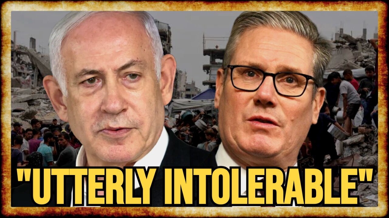 UK SUSPENDS Trade Talks With Israel Over "INTOLERABLE" Escalation