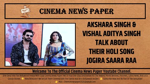 AKSHARA SINGH & VISHAL ADITYA SINGH TALK ABOUT THEIR HOLI SONG JOGIRA SAARA RAA