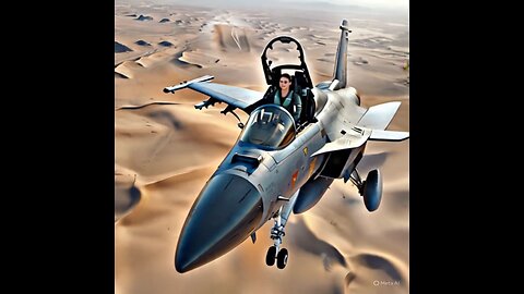The Amazing Story of Iran's Female Pilot on a New Desert Mission