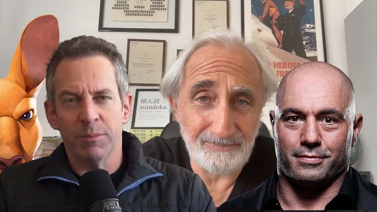 Gad Saad white knights Joe Rogan and goes after Sam Harris