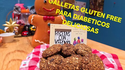 GALLETAS GLUTEN FREE PARA DIABETICOS SALUDABLES