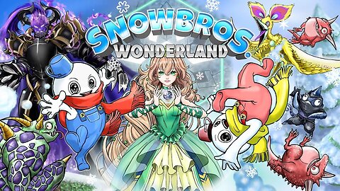 SNOW ⛄ BROS 👨‍👦 WONDERLAND🌈 GAMEPLAY HELP NICK & TOM DEFEND SNOWLAND ❄ FROM EVIL 👹 KING 🤴ATCHICH 💚💜💙