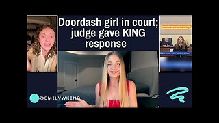 This woman CAN'T HANDLE being held accountable: COURT update in the viral doordash girl story