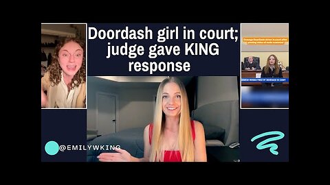 This woman CAN'T HANDLE being held accountable: COURT update in the viral doordash girl story