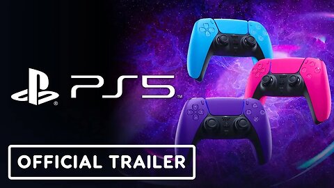 New PS5 DualSense Controllers - Official Galaxy Collection Trailer