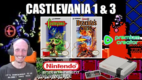 Castlevania 1 & 3 (NES): Team up with the Belmont Family to Hunt down Dracula across Time [Premium]