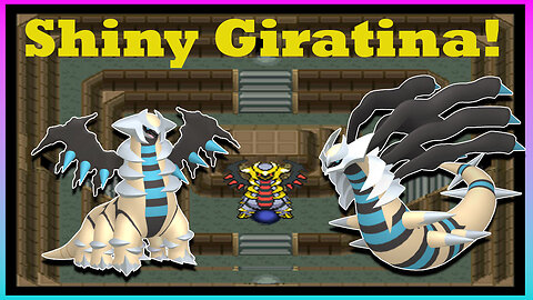 Shiny Giratina In Turnback Cave After 9,388 SR's! In Pokemon Platinum!