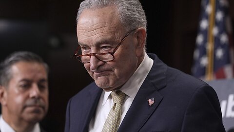 Here's A "How It Started/How It's Going" Starring Chuck Schumer Before & After The Hegseth Briefing