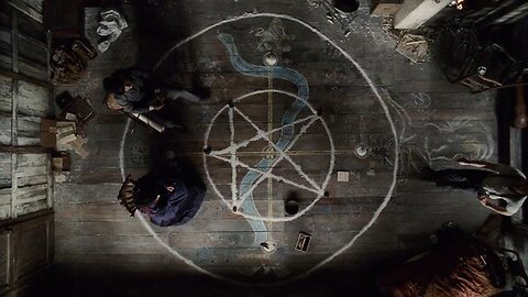 Illuminati Magician takes over Freemasonry, sacrifices 5 women (Pentagram) and a Tetramorph (Cross)