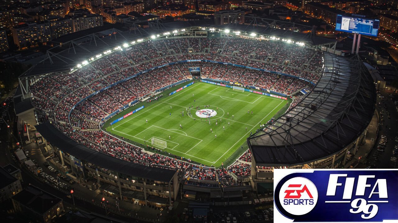 GAMEPLAY FIFA 99 | AUXERRE VS MONTPELLIER.