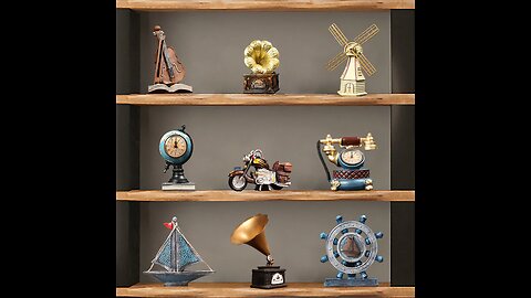 Stunning Vintage Table Decoration, for Bedrooms, Living Rooms, and Kitchens
