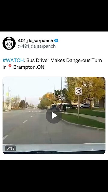 Dangerous Driving In Brampton