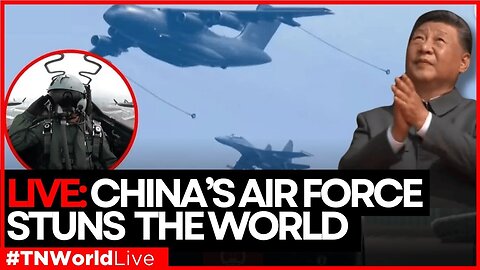 LIVE | Beijing’s Skies Erupt: Fighter Jets Pull Off Impossible Feat | Times Now World LIVE