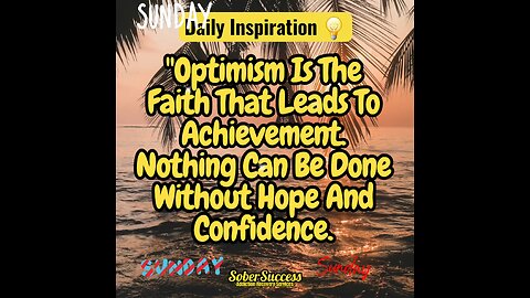 🗣Having Hope & Confidence Are Essential For A Successful Life‼️ #DailyInspiration #MorningQuote