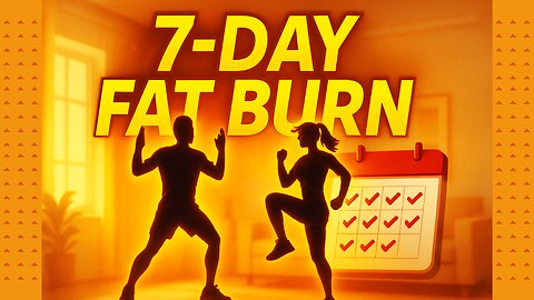 7-Day Fat Burning Workout Challenge at Home | Lose Belly Fat Fast ​