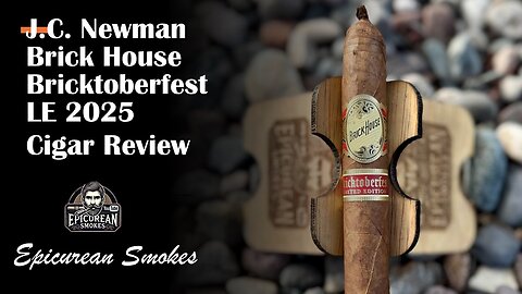 J.C. Newman Brick House Bricktoberfest 2025 Ciagr Review |The Perfect Cigar for Beer Lovers? 🍺