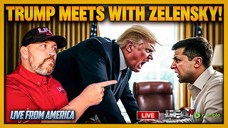 TRUMP MEETS WITH ZELENSKY! | LIVE FROM AMERICA 8.18.25 11AM