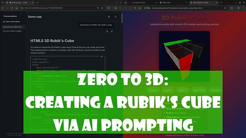 Build a 3D Rubik's Cube in Your Browser - HTML5 & JavaScript Tutorial
