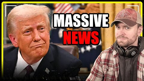 🔴Trump's Oval Office BOMBSHELL.🔴