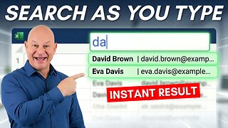How To Build A Real-Time Excel Search Bar: 2 Best Methods (Formula & VBA)