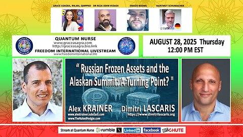 ALEX KRAINER & DIMITRI LASCARIS - Russian Frozen Assets & the Alaskan Summit: A Turning Point?