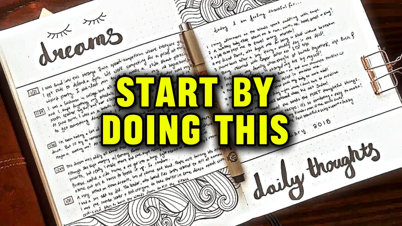YOU NEED TO START PAYING ATTENTION TO YOUR DREAMS
