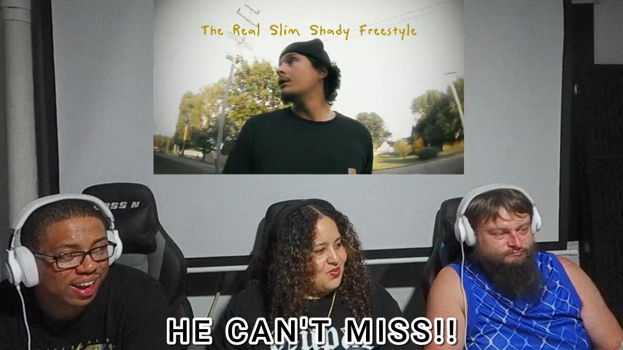 HE REMAINS PERFECT!! JustTrae - The Real Slim Shady Freestyle [REACTION]