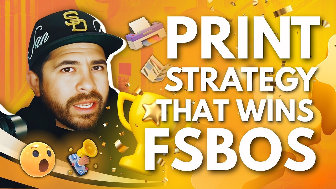 Here’s how we convert FSBOs into clients using a simple print drop-off.