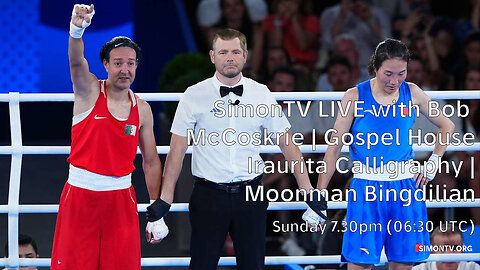 SimonTV LIVE - Bob McCoskrie | Gospel House | Iraurita | Moonman Bingdilian
