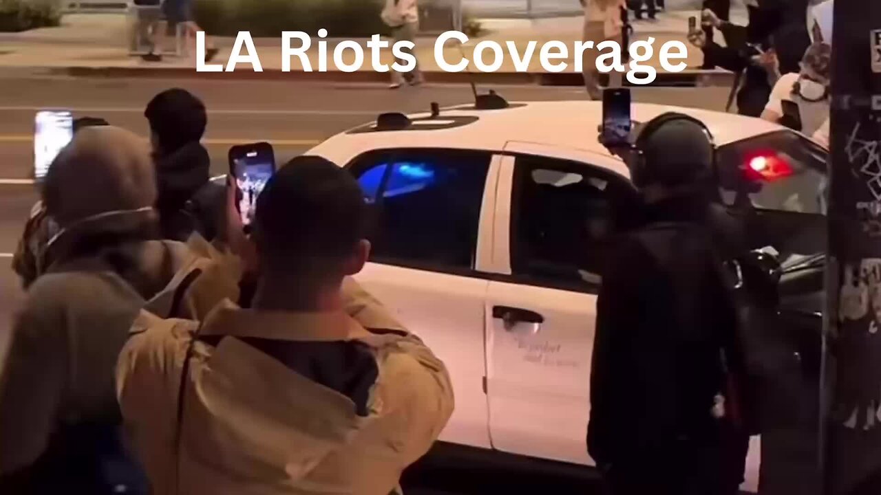 Live Coverage Los Angeles Riots and Protest - Ice Facility - Federal Building 6/11