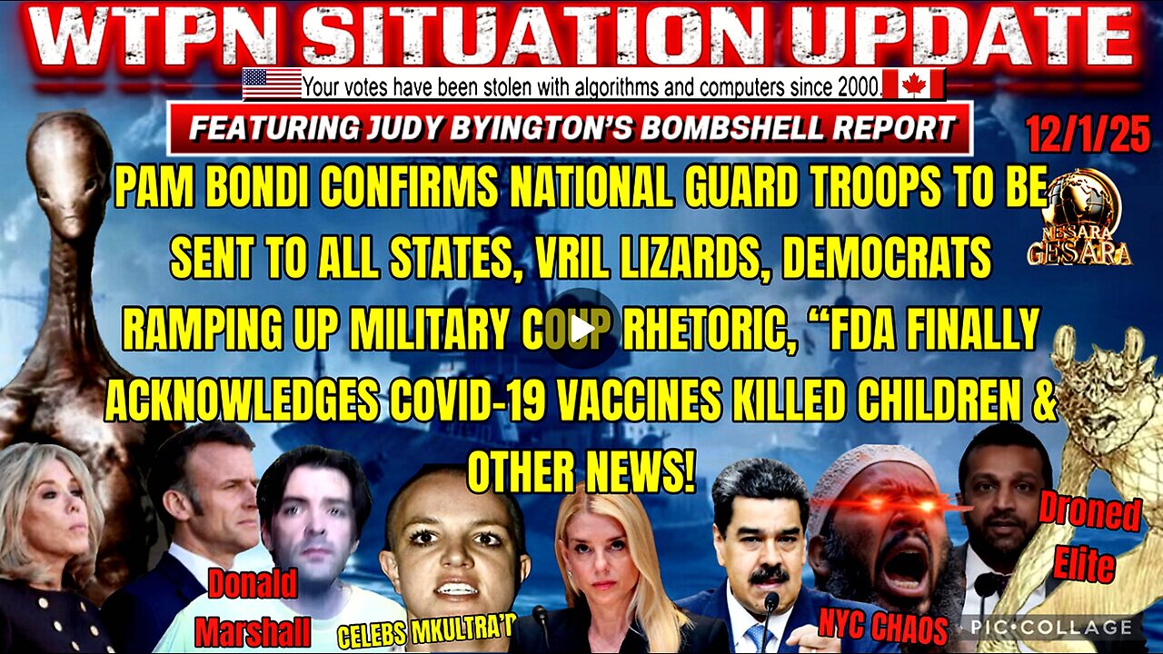 WTPN SITUATION UPDATE FEATURING RESTORED REPUBLIC 12/1/25