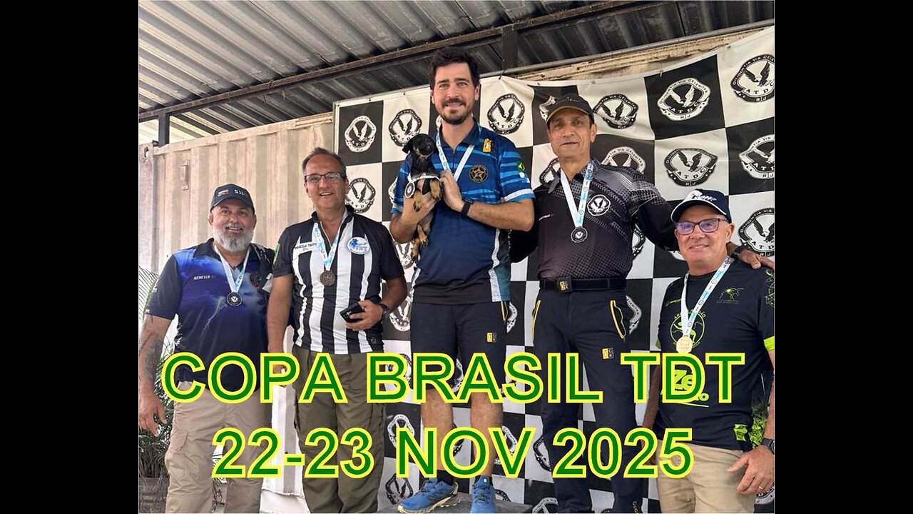 22 e 23 NOV 2025 - COPA BRASIL DE TDT