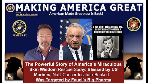 MAHA Defies Fauci’s [DS] Big Pharma Tyranny: How a Patriot Firm Saves Lives, Backed by Marines & NCI