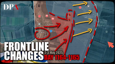 [ Ukraine Frontline Changes ] RUSSIA closing in on DNIPROPETROVSK oblast; Yampolivka closed!