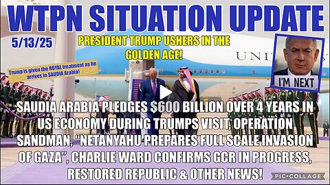 SHituation UPDate 5/13, 5/12, 5/11, 5/10 [2025] - Is TRUMP done with Israel?
