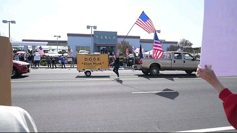 Support Tesla Rally