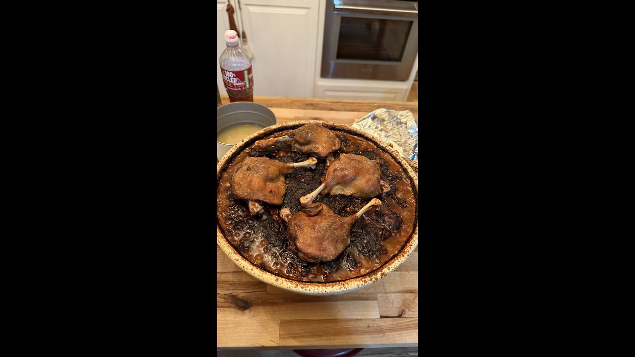 Duck confit cassoulet