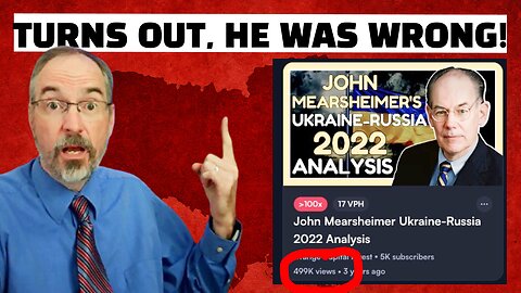 John Mearsheimer Ukraine-Russia 2022 Analysis