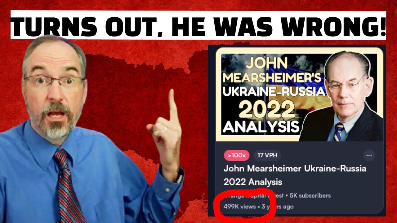John Mearsheimer Ukraine-Russia 2022 Analysis