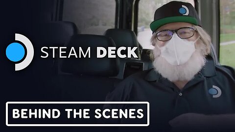 Gabe Newell Delivering Steam Decks - Official Behind the Scenes