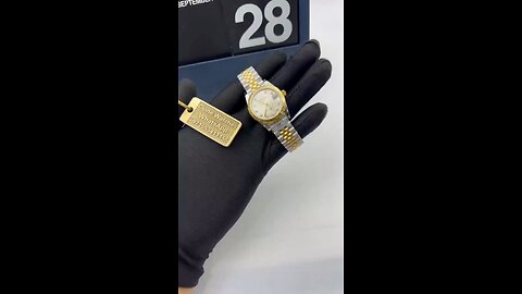 Rolex Datejust 31mm silver, diamond-set dial yellow gold - 278273 m278273-0020 278273-0020