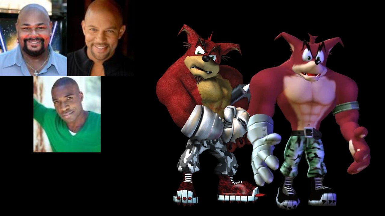 Video Game Voice Comparison- Crunch Bandicoot (Crash Bandicoot)