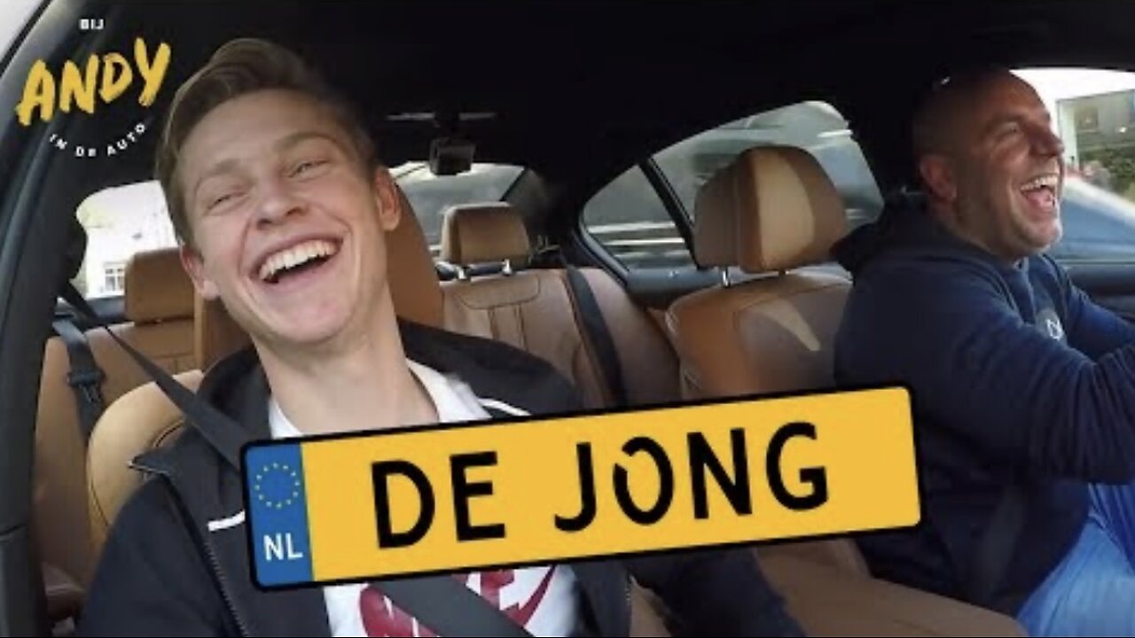 Frenkie de Jong bij Andy
