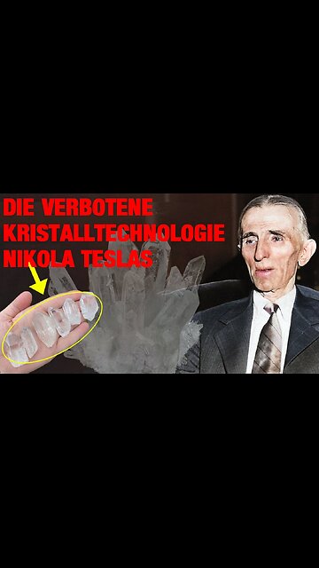 Wie Nikola Tesla Kristalle für seine vertuschte Zirbeldrüsen Technologie einsetzte