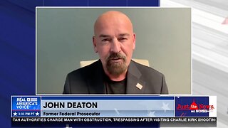 John Deaton talks about the FBI manhunt for Charlie Kirk’s killer